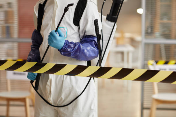 Professional Blood Cleanup technician working in Lancaster, NH